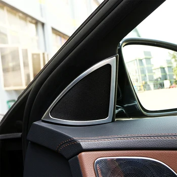 Bil Styling Døren Stereo Audio Højttaler Ramme Mærkat Trim Til Mercedes Benz S Klasse W222-17 Højttalere Tilbehør