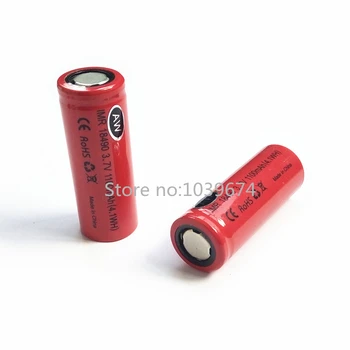 High Power IMR 18490 1100mah 3,7 V 7.4 WH genopladeligt Lithium-ion-batterier