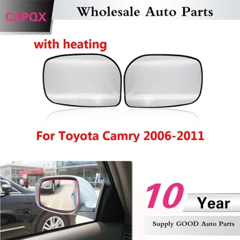 CAPQX Uden Rearview Spejl Glas, Spejl Linse varme Til Toyota Camry ASIAN Aurion 2006 2007 2008 2009 2010 2011 ACV4# AHV41