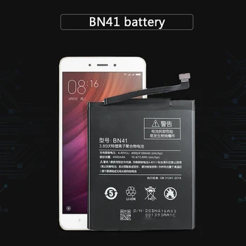 Batteri BN41 For Xiaomi Redmi Note 4 MTK Helio X20 / For Redmi Bemærk, 4X Pro 4G+64G 4100mAh Udskiftning af Batteri