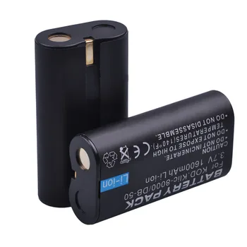 DuraPro KLIЄNTU-8000 KLIЄNTU 8000 Li-ion-Batteri 3,7 V 1600mAh for KODAK Z612 Z712 Z812 ER Z1085 Digitale Kameraer