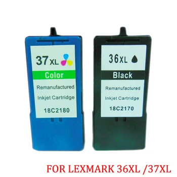 Vilaxh blækpatron til 36xl 37xl til Lexmark 36 37 til Lexmark X3650 X4650 X5650 X5650es X6650 X6675 Z2420 printer