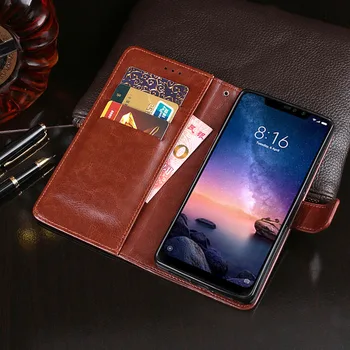 Tilfældet For Xiaomi Redmi Note 7 Pro Cover af Høj Kvalitet, Flip Læder taske Til Redmi Note 6 Pro Dække Capa Telefon taske Pung Sag