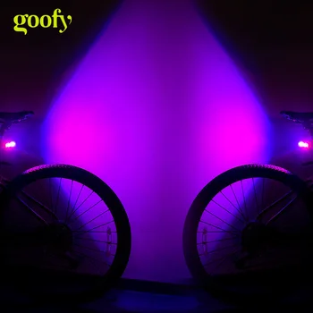 Biycle Hale Lys USB-Genopladelige Advarsel Sikkerhed Bageste Lys LED Cykel Lys Cykling Flash Lampe MTB Cykel Baglygte