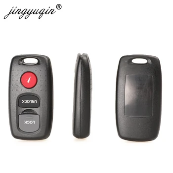 Jingyuqin 3B For MAZDA 3 6 MPV Protege Bil Fjernbetjening Nøgle med Keyless Sag Boliger Fob Transmitter Alarm Bipper Klikkertræning KPU41794 315Mhz