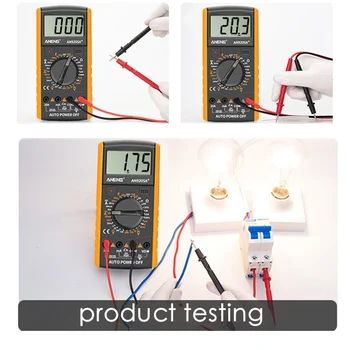 Digital Multimeter / DC Profesional Tester Elektrische esr NCV Test Meter Analog Auto Range Multimeter