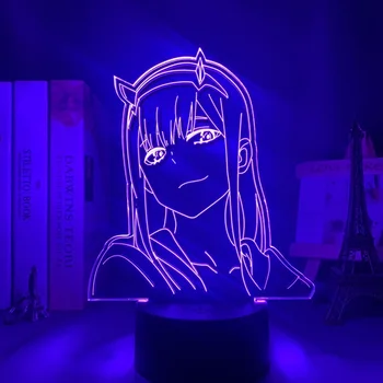 3D-Nat Lys-Lampe LED-Animationsfilm Angriber Giant Figur Nightlight Børn Piger Soveværelse Decor Lys Gave Manga Sengen Nat Lampe