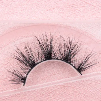 Visofree Øjenvipper 3D-Mink-Vipper fuld volumen bløde vipper naturlige håndlavet lang eyelash extension real mink øjenvipper for makeup