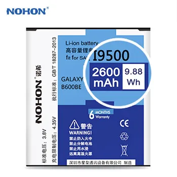 NOHON B600BE Batteri Til Samsung I9505 GALAXY S4 I9500 I9506 NFC S7 kant S8 G930F G935F G950F EB-BG950ABC Udskiftning Batería