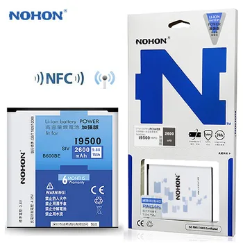 NOHON B600BE Batteri Til Samsung I9505 GALAXY S4 I9500 I9506 NFC S7 kant S8 G930F G935F G950F EB-BG950ABC Udskiftning Batería