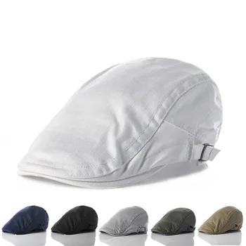 Nye Mænd ' s Hat Baretter Cap Golf Driving Solen Flad Kasket Mode Bomuld Baretter Caps For Kvinder Casual Toppede Hat