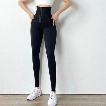 SALSPOR Yoga Bukser Kvinder Elastisk Sport Leggings med Høj Talje Kompressions Tights Sweatpant Push Up, der Kører Fitness Trænings-og Leggings