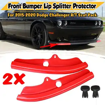 Et Par Bilens Forreste Kofanger Splitter Lip Protector Spoiler Diffuser Vagt Dækning For-2020 For Dodge Challenger R/T Scat Pack