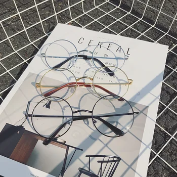 Fashionable Solid Gennemsigtige Mænd ' s Briller 2020