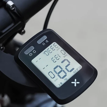 Trådløst GPS-cykelcomputer med 1,8 tommer High Definition LCD-skærm IPX7 Vandtæt Road Bike MTB Cykel Speedometer Cykling
