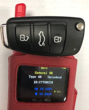 Wilongda Auto Smart Key A3TT 3-knappen fjernbetjening nøgle gj ID48 chip 434mhz for Audi nøgle