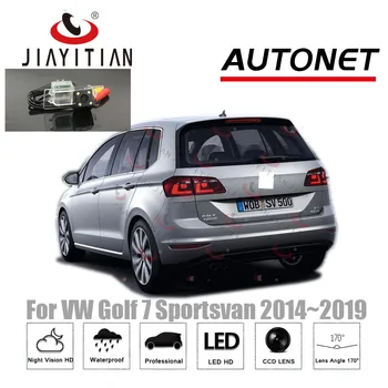 JIAYITIAN bakkamera Til Volkswagen VW Golf 7 Sportsvan~2018 CCD Night Vision Backup-kamera nummerplade kamera RAC