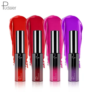 Hot Sælger Pudaier 36 Farver Mat Tåge Lip Gloss Varige Ikke-Decolorizing Glasur Liquid Lipstick Makeup Kosmetiske Gave til Kvinder