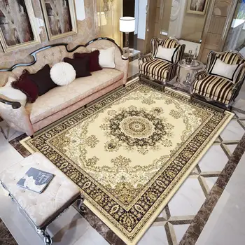Europæisk stil er klassisk stue tæppe husstand tæppe soveværelse sengen firkantet tæppe