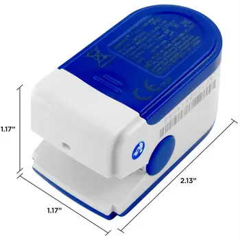 Medicinsk Infrarød Finger Klip Oximeter LED Display Fingerspids Elektronisk Digital Pulse Oximeter Bærbare Blod Ilt SpO2-Skærm