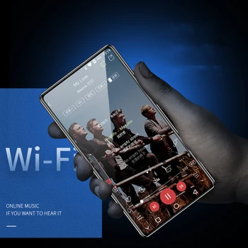 Mp3 mp5 i fuld skærm, wifi internet video-afspiller Walkman studerende ultra-tynd Bluetooth læse romaner mini bærbare Android-6 MTK mp4
