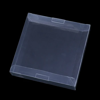 Hot salg 10STK/masse til GB GBA GBC Max Klar Plast Box Beskyttere Ærme Video Spil Boxed