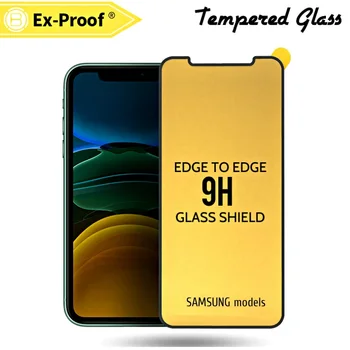 Screen Protector Til S8 S9 S10 Plus S10E S7 Note 8 9 10 Pro Fuld Buet Skærm Protektor Hærdet Glas til din Smartphone