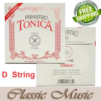 Ping! Gratis forsendelse ,Pirastro tonica Komplet Sæt (412021), violin-strenge, Ball end ,nylon strenge fremstillet i Tyskland