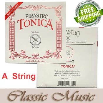 Ping! Gratis forsendelse ,Pirastro tonica Komplet Sæt (412021), violin-strenge, Ball end ,nylon strenge fremstillet i Tyskland
