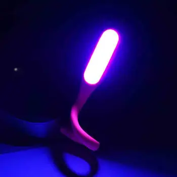Nail Dryer Lampe 405nm LED-UV-Lampe, Lys Understøtter USB Oplader Nail Gel Maskine MH88