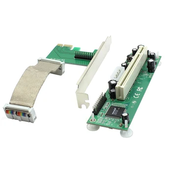 PCI-E port til PCI Express-til-PCI-Adapter, Fleksibelt Kabel, Mini-PCIE 1x til 16x Bånd Riser Card Extender for Bitcoin Miner
