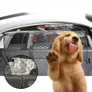 Universal Justerbar Mesh sikkerhedsskærm Hund Kuffert Hegn Rejser Bil Barriere Tilbehør 900D PE polyester Pet Kat, Hvalp hegn