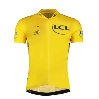 2020 Mænd Ineos franske Tour Campeon Go Pro Cycling Jersey Sommeren Korte Ærmer Mtb Bike Jersey Jersey Hombre Maillot Ciclismo passer til