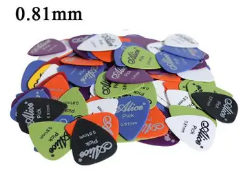 50stk/meget Glat ABS-Guitar Picks 0.58-0,81 mm Alice Elektrisk Guitar Tilbehør til musikinstrumenter GYH