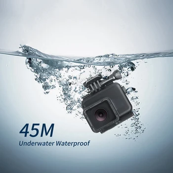 45m Dykning Vandtætte etui til GoPro Hero 7 6 5 Black Action Kamera undervandshus Tilfældet for Go Pro Hero 6 5 Tilbehør Bedømmelse