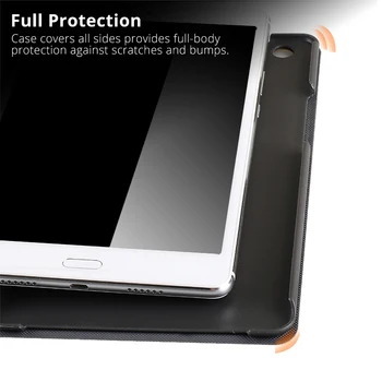 Sagen for Huawei MediaPad M3 Lite 8 CPN-W09/L09/AL00 Slank Folde Stå PU Læder Cover til Huawei M3 Lite 8.0 Tablet Funda