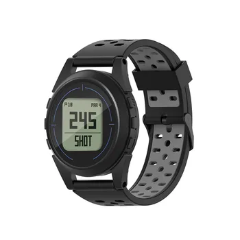 Top Kvalitet 22mm Udskiftning Smartwatch Armbånd Band for Bushnell Neo-Ion-1/Neo-Ion-2/ Excel Golf Ur Silikone Rem Håndled
