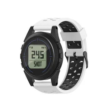 Top Kvalitet 22mm Udskiftning Smartwatch Armbånd Band for Bushnell Neo-Ion-1/Neo-Ion-2/ Excel Golf Ur Silikone Rem Håndled
