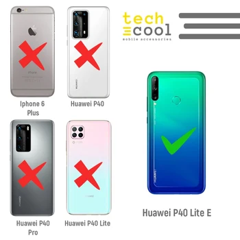 FunnyTech®Silikone Tilfældet for Huawei P40 Lite E l Frida baggrund, farver, figurer, mønstre, illustrationer 3