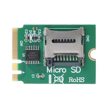 M2 NGFF Tasten A. E WIFI Slot til Micro SD SDHC, SDXC TF Card Reader T-Flash Kort M. 2 A+E-Kort-Adapter Kit