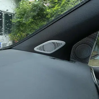Bilen Tilbehør Til Mercedes Benz B GLB Klasse W247 X247 2019-20 Aluminium Legering Indre En-søjle Speaker Net Dækker Trim