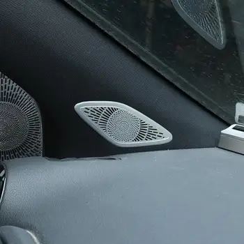 Bilen Tilbehør Til Mercedes Benz B GLB Klasse W247 X247 2019-20 Aluminium Legering Indre En-søjle Speaker Net Dækker Trim