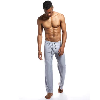 2019 nye mænd sweatpant løs snor bred ben hurtigt tør yoga sport bukser casual jogger kører fitness træning pant bukser