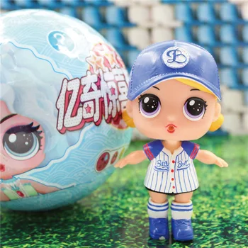 Eaki Generere II Overraskelse Dukke Børn Gåder Toy Børn sjove DIY Legetøj Prinsesse Dukke Blind Box Design Xmas Gave til piger