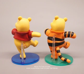 Disney Peter Plys 13cm 2 stilarter Action Figur Animationsfilm Dekoration Samling Figur mini-dukke fra Toy model til børn gave