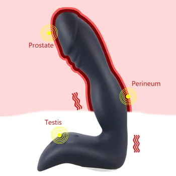 Mandlige Fjernbetjening Prostata Massage 10 Frekvens Anus Voksen Vibrator Gay Voksen Sex Legetøj Masturbator Anal Plug for Mænd, Kvinde