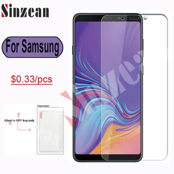 Sinzean 100pcs Til Samsung Galaxy J4 Plus/J6 Prime/J8 Plus 2018/J2/J7 Prime/J330/J530/J730 2.5 D hærdet glas Skærm Protektor