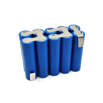 5000mAh for Metabo 18V 18650 Li-ion lithium af batteriet 625527 6.25527 5INR19 / 66-2 til selv-installation