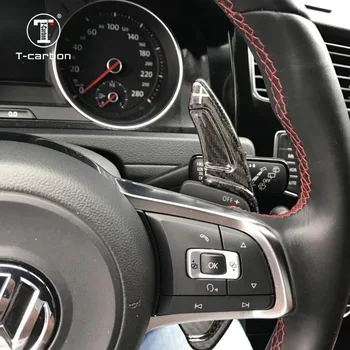 Carbon Rat Paddle Shift Udvidelse Skiftegreb Til Volkswagen VW GOLF 7 Golf7 - GTI-R MK7 MK7.5 Scirocco R