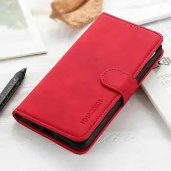 Retro Læder Tegnebog-Kort Holder til Xiaomi Mi Note 10 Lite Flip Case 360 Beskyttelse Funda Xiaomi Mi 11 Note10 Pro Telefonens Cover
